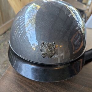 Harley-Davidson Black and Gray Decorative Helmet